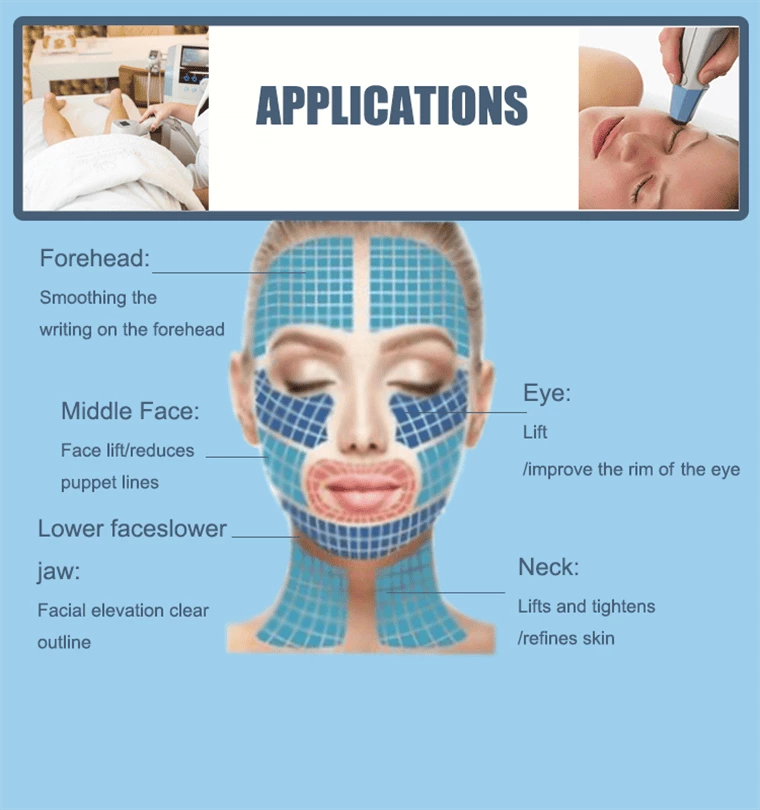 Ultrasounic facial machine