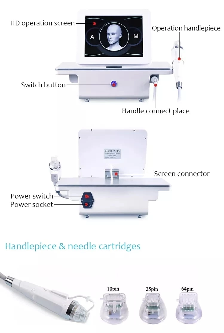 fractional rf microneedle machine