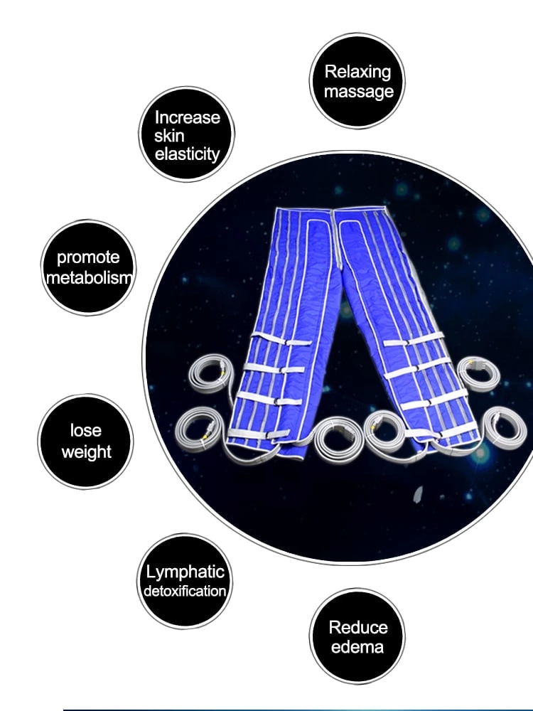 lymphatic pressotherapy suit