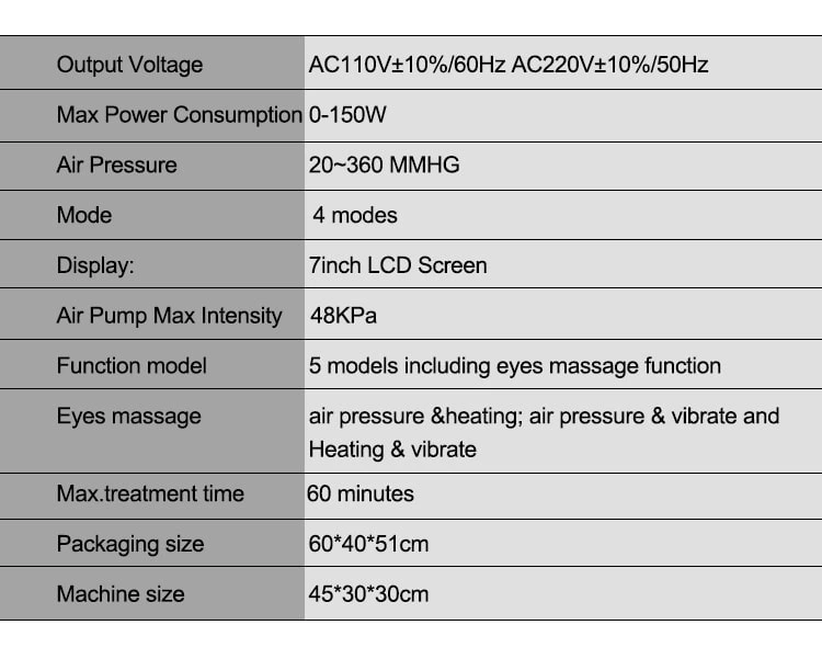 24 Air Bags Pressotherapy Suna lymphatic drainage massage suit