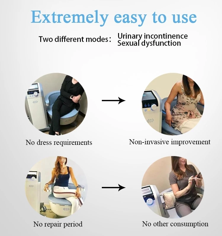 Hips Trainer Repair Pelvic Floor Muscle Building Ems Sella Chair Machine