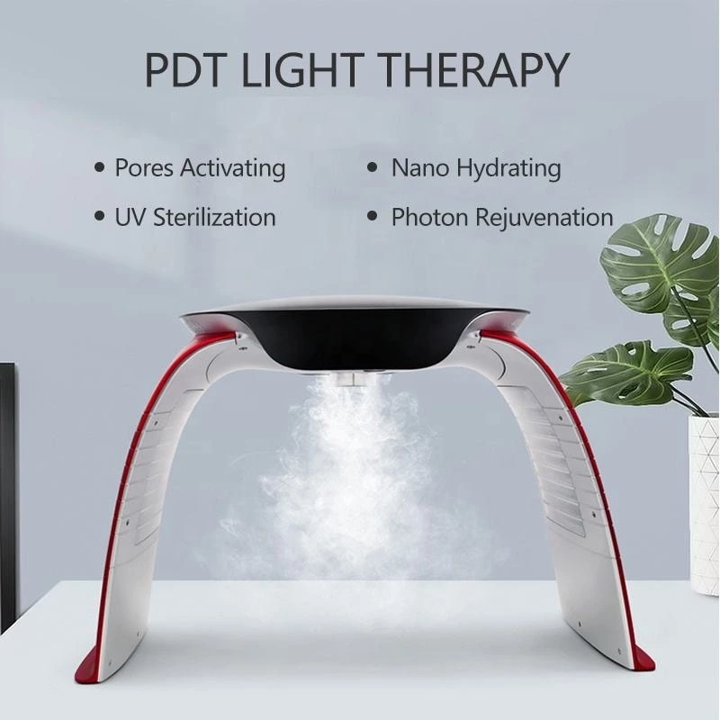 PDT LED Light Facial Steamer Skin Rejuvenation Machine