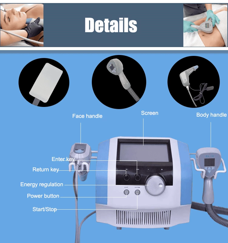 Portable Exils Body Face Skin Tighten Wrinkle Removal Machine