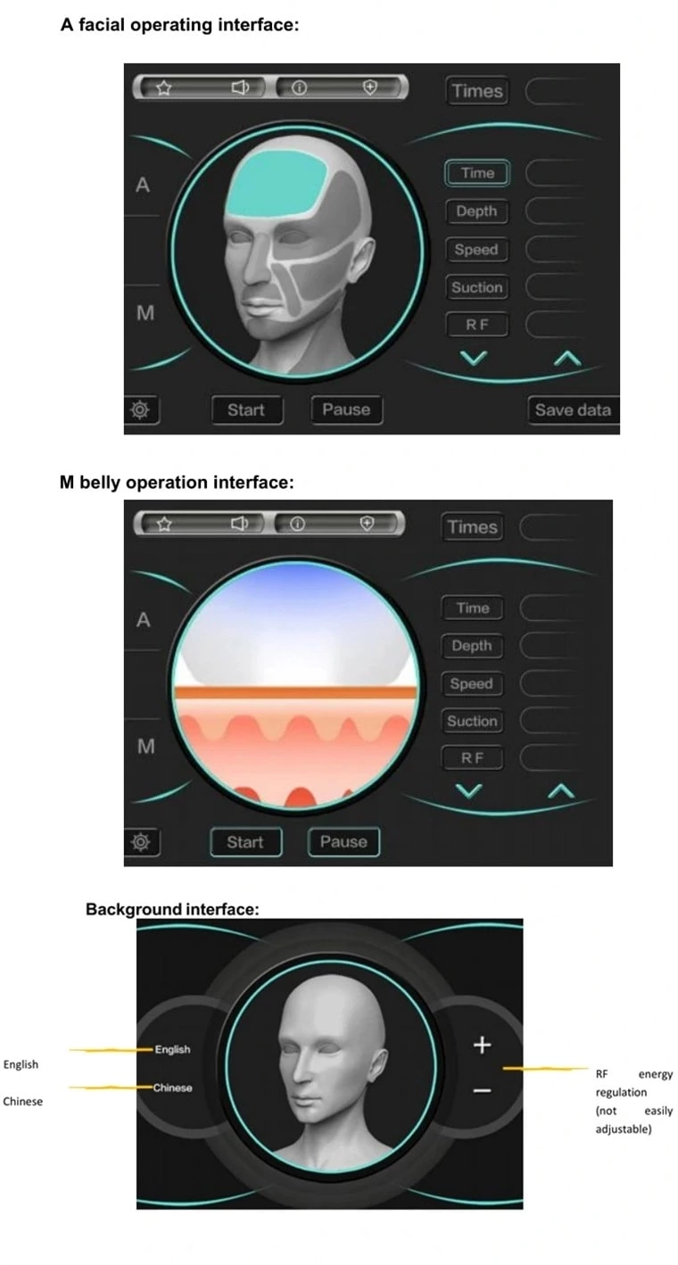 rf skin tightening machine