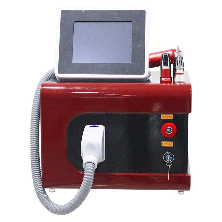 Tattoo Removal Portable Nd Yag Laser Pico Laser 755 1320 1064 532nm Picosecond Machine