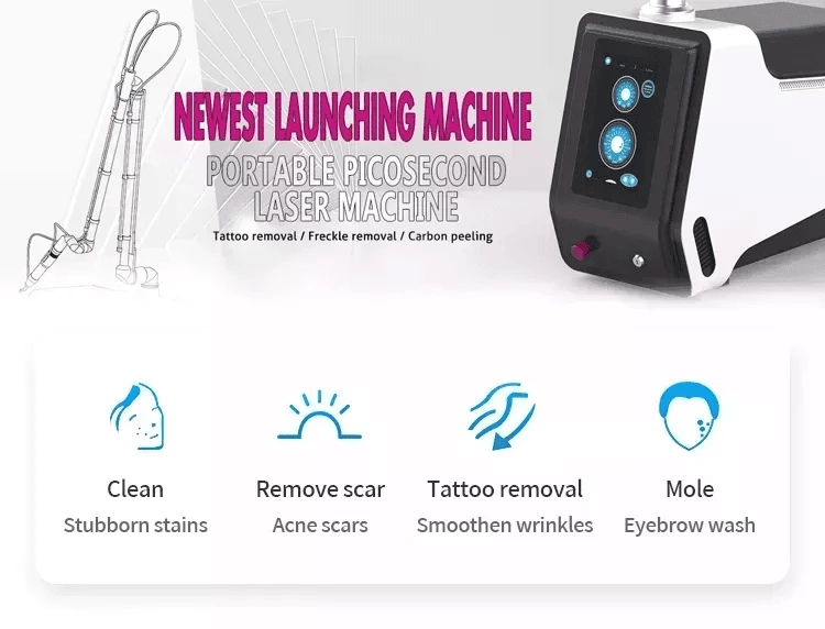 Tattoo Removal Laser Machine Q Switched Nd Yag Laser Machine