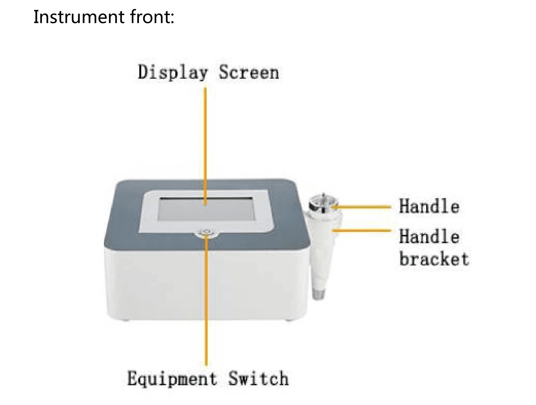 Gold Radio Frequency Microcrystal Needle Machine