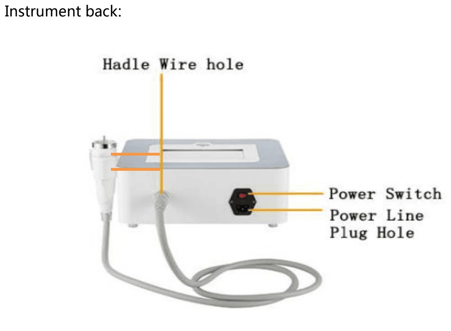 Gold Radio Frequency Microcrystal Needle Machine