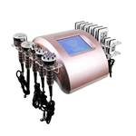 6 in 1 Portable Fat Burning Ultrasonic Vacuum RF BIO Weight Loss Slimming Cavitation Machine