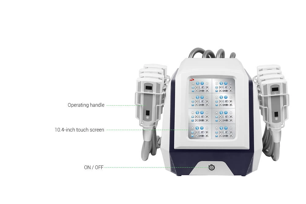 2 In 1 cryolipolysis slimming machine