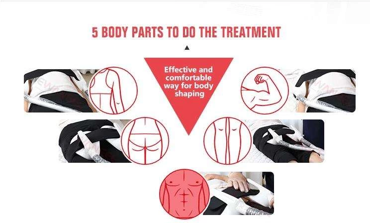 Vertical EMS Fat Reduction Body Sculpting Magnetic Ring Ems Slimming System Device