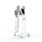 Vertical Four Handles Pro Body Slimming Device EMS Build Muscle Slimming Beauty Machine