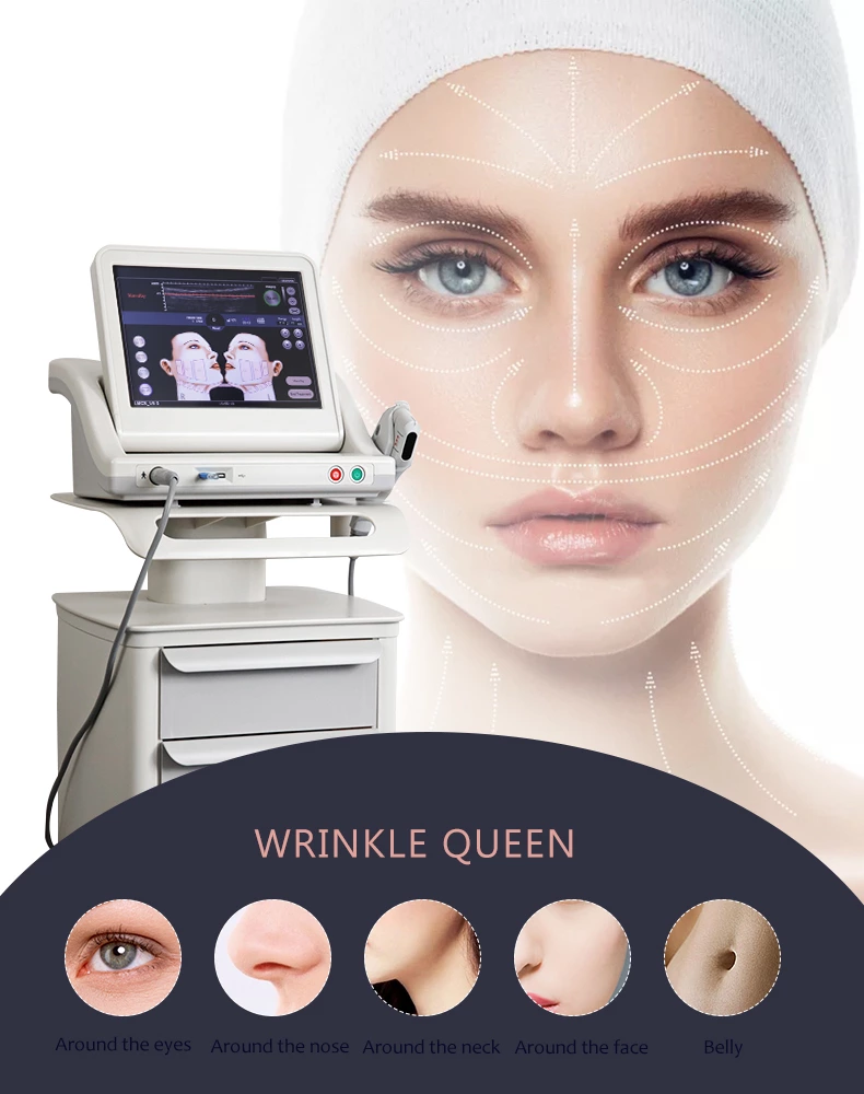 Portable HIFU face lifting Anti-wrinkle Ultra Therapy machine