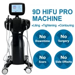 Vertical 7d hifu vaginal tightening machine body slimming hifu 3 in 1 rf microneedle machine