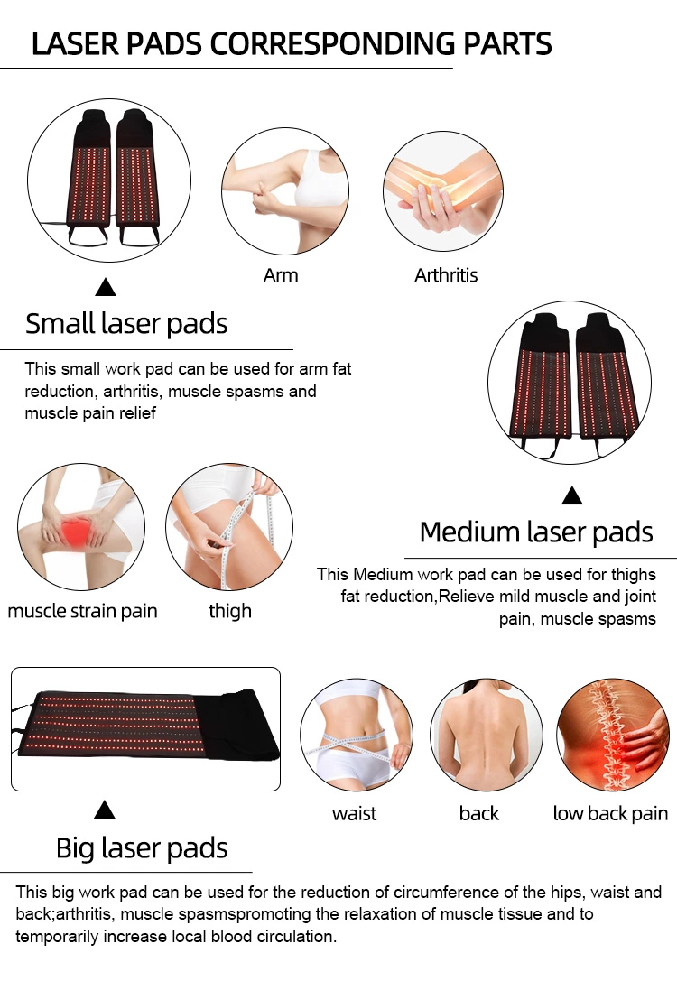 5D Maxlipo diode laser belts